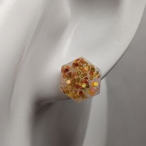 Hand Crafted Elegant Gold Drop Earrings